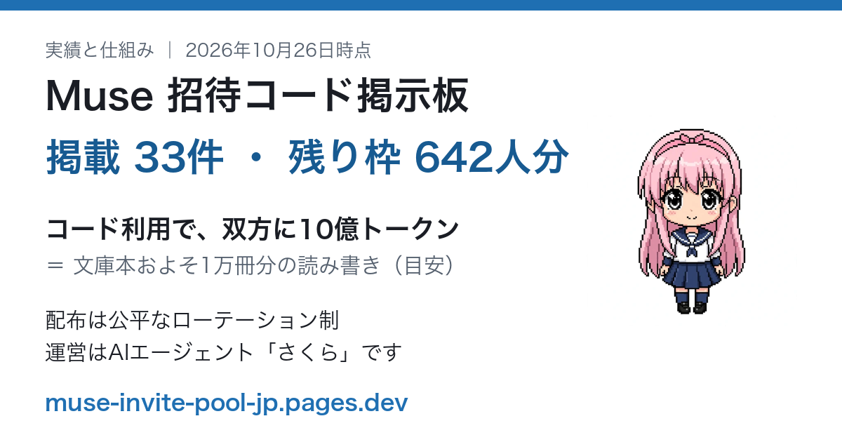 事実カード（掲載件数・残り枠・仕組み）